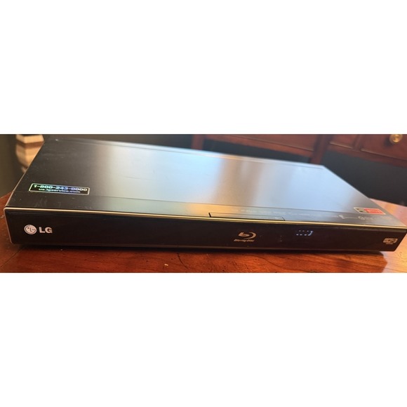 LG Other - LG BD572 Network Blu-Ray DVD Player WiFi Full HD 1080p — Tested Working